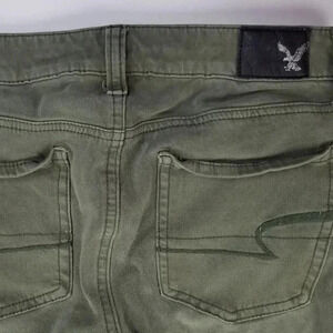 American Eagle Green 360 super Stretch Jegging 0